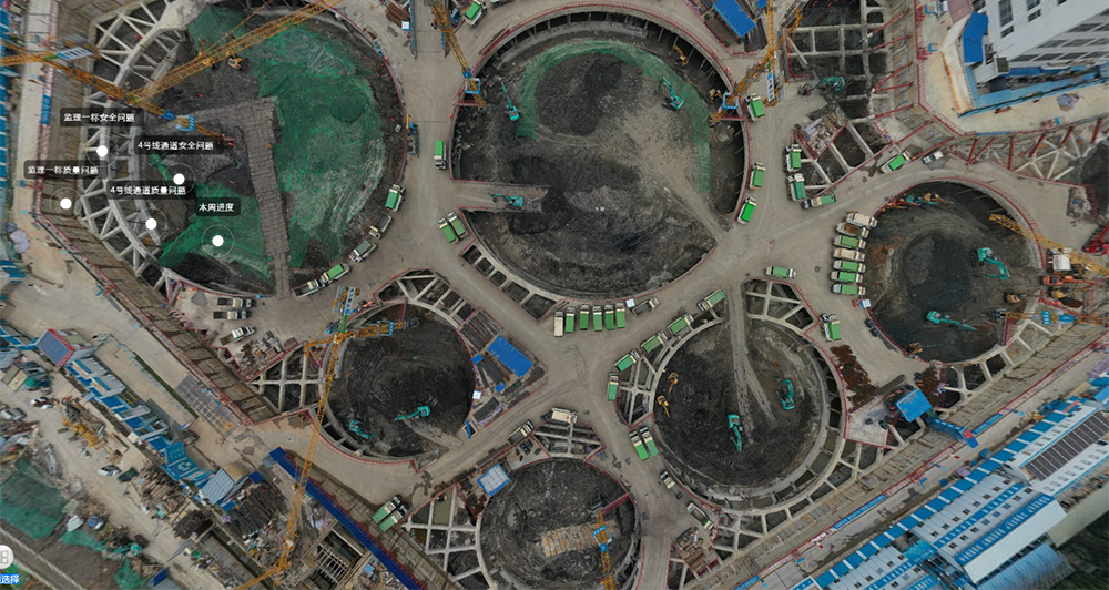 昆明市综合交通国际枢纽建设项目基坑监测