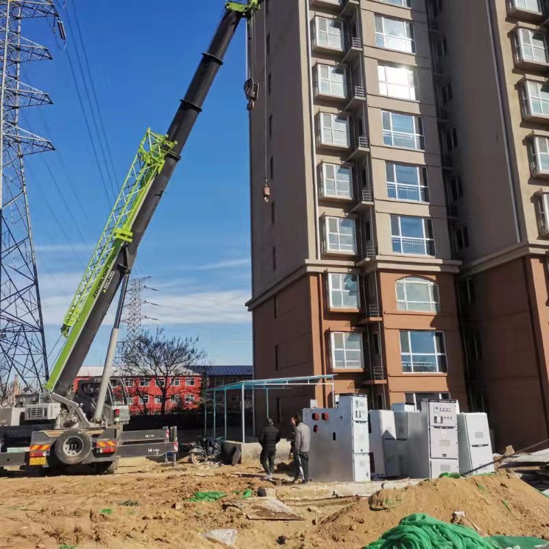 He Dong's 10KV power distribution project for the neighborhood