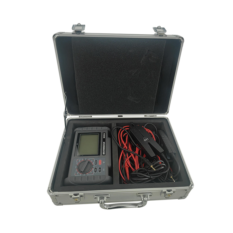 Digital Double-Clamp Phase Voltmeter-Ammeter