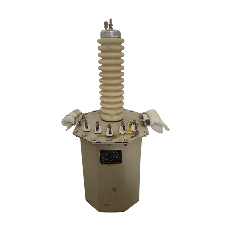 High-voltage test transformer