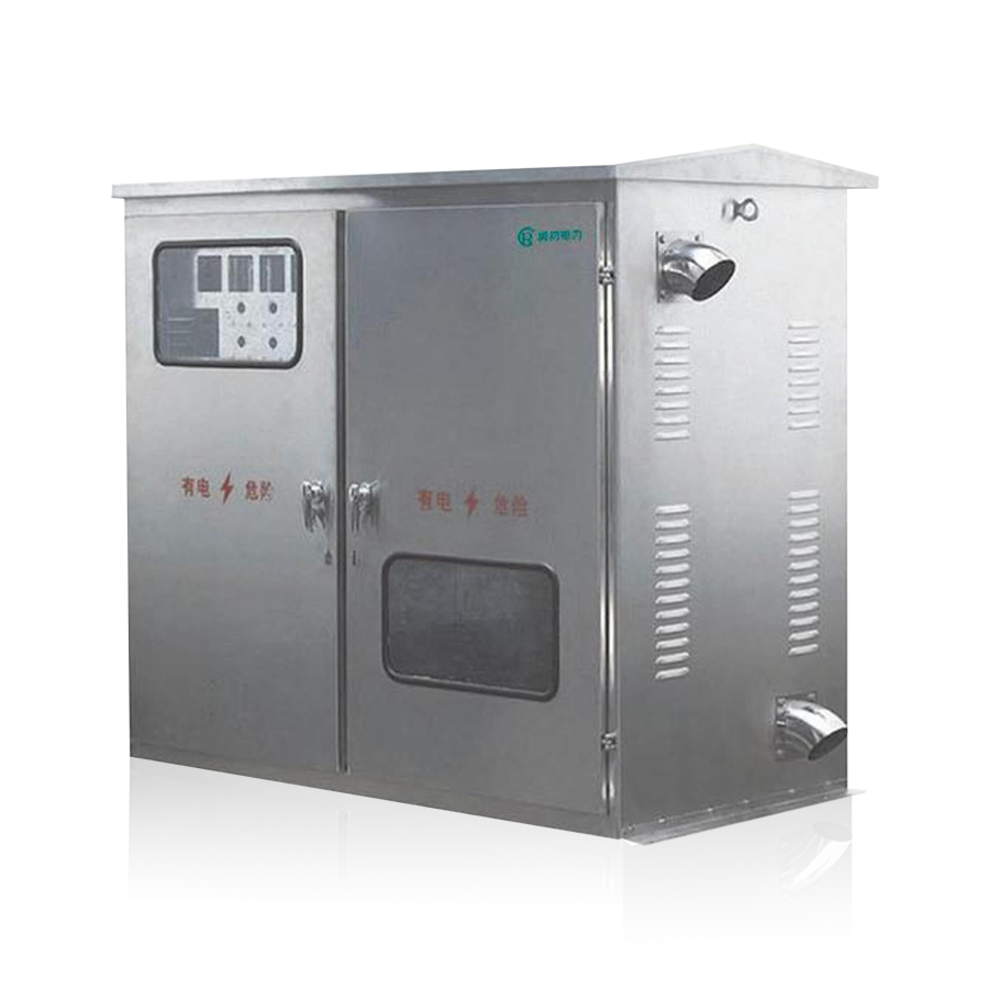 Combined distribution cabinet for distribution transformers (JP cabinet)