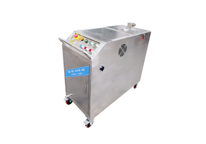 Slag extraction, liquid exchange and oil-water separation integrated machine