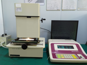 Electroplating brightness tester