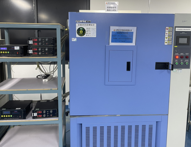 Accelerated aging and life testing instrument