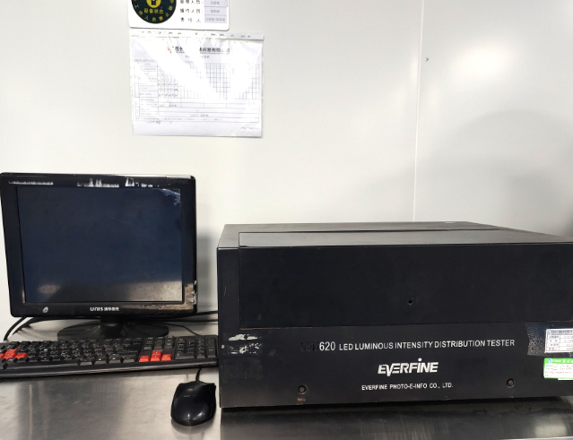Light intensity distribution tester