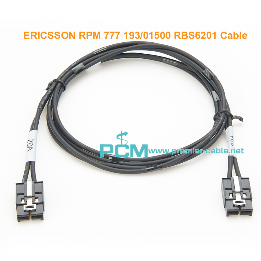 Ericsson DC Power Cable Assembly With Connectors RPM 777 193/01000 R1C