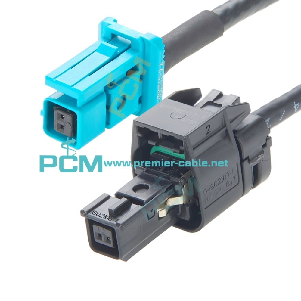 Waterproof MATEnet Connector Automotive Wire Harness 1802105-1