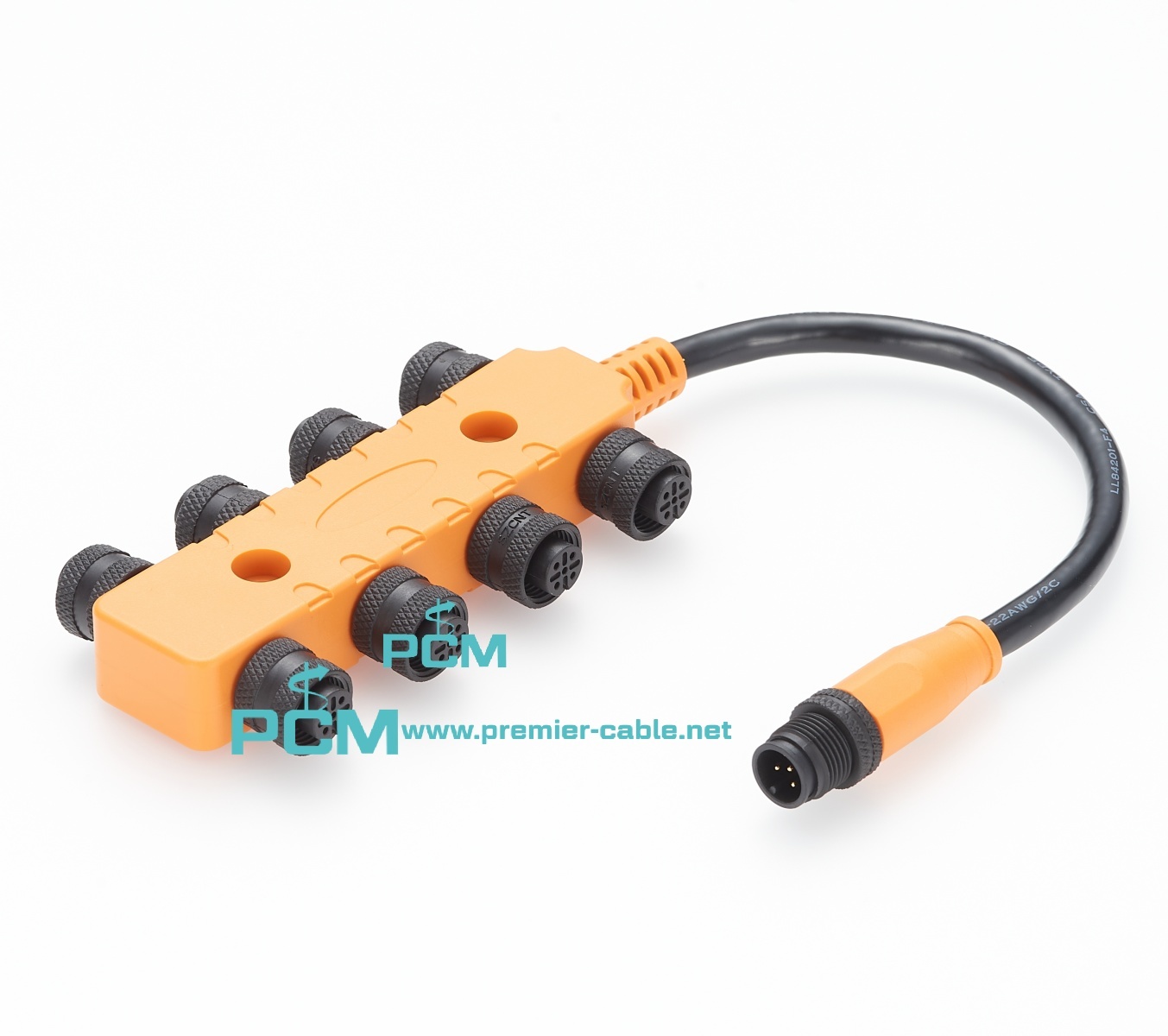 Premier Cable NMEA 2000 Connector 8 Way Self-contained Boat Network