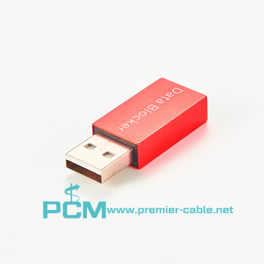Premier Cable USB Data Blocker Metal Shell