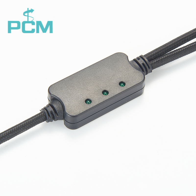 5 Pin DIN MIDI to USB Cable with LED Indicator 