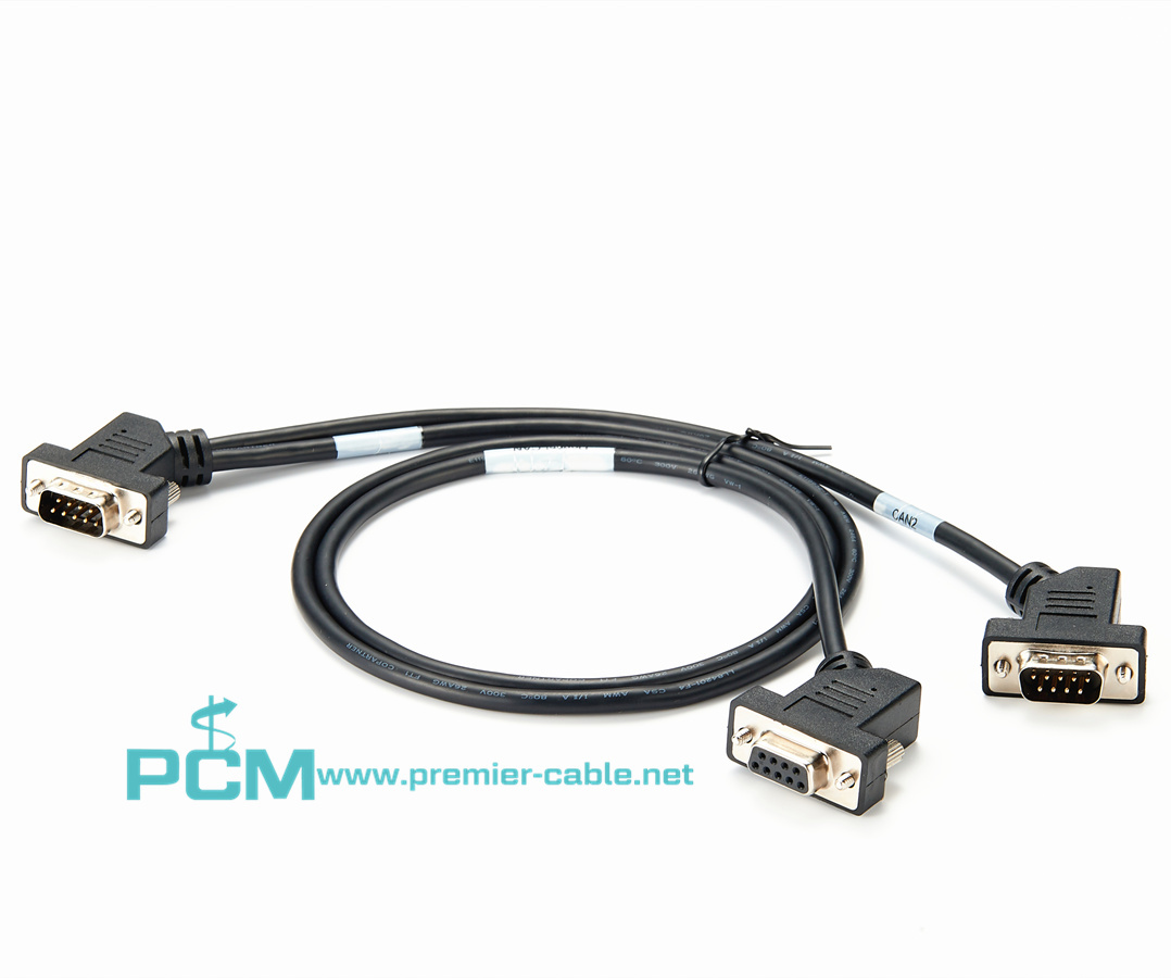 D-SUB 9 female to D-SUB 9 male CANnector Cable