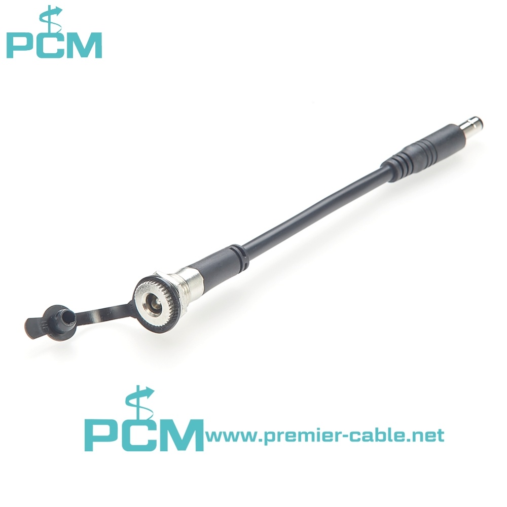 DC Female Panel Mount Connector extension Cable