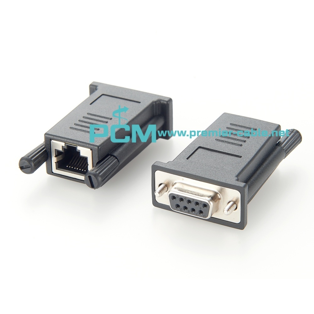 RJ45 to DB9 Female Crossover Converter ADB0036 CAB-9AS-FDTE