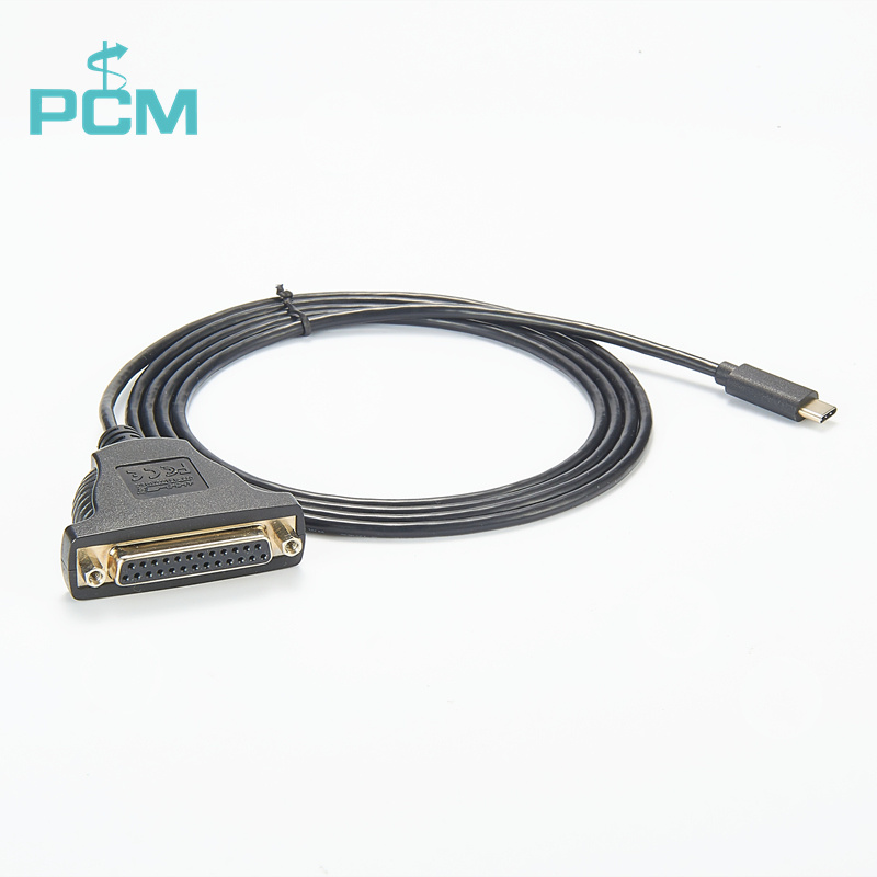 Printer Cable Adapter USB to DB25 