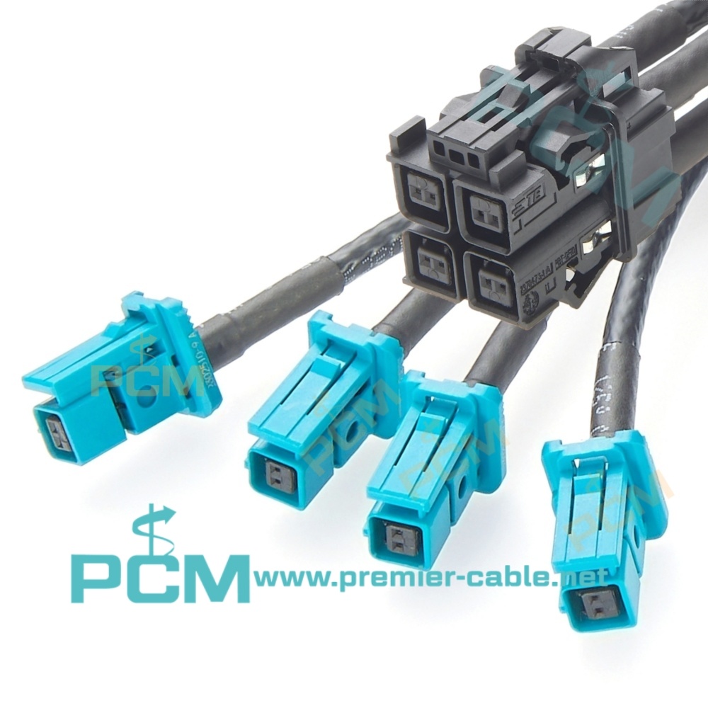 MATEnet Automotive Ethernet Connecting Cable 4 Ports