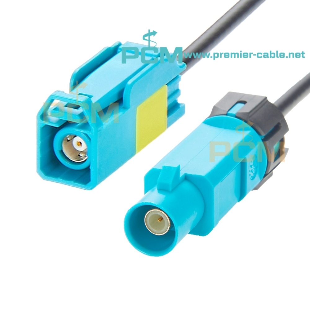 Waterproof FAKRA Vehicle LVDS Radio Extension Cable