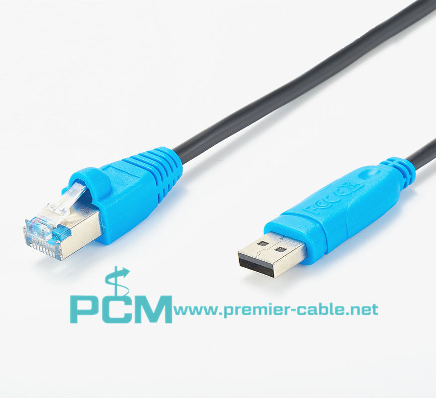 Modbus TCP RJ45 EtherNet Gateway Cable