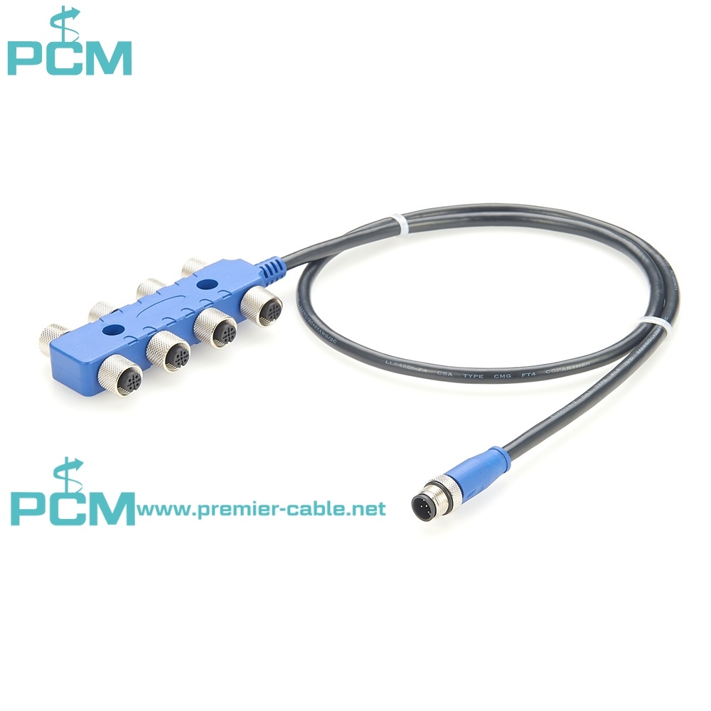  NMEA2000 8 Way Self-Contained Network Extension Cable 