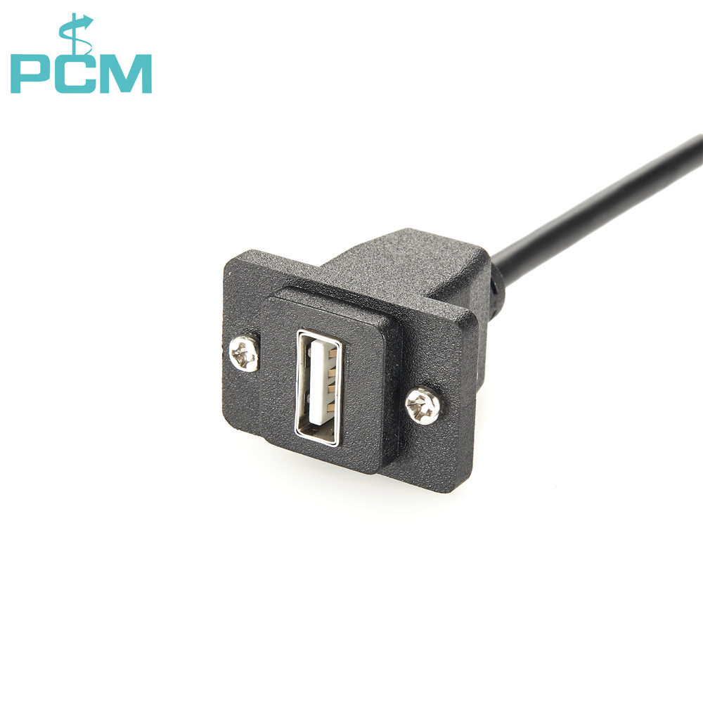 ECF style USB Panel Mount Cable