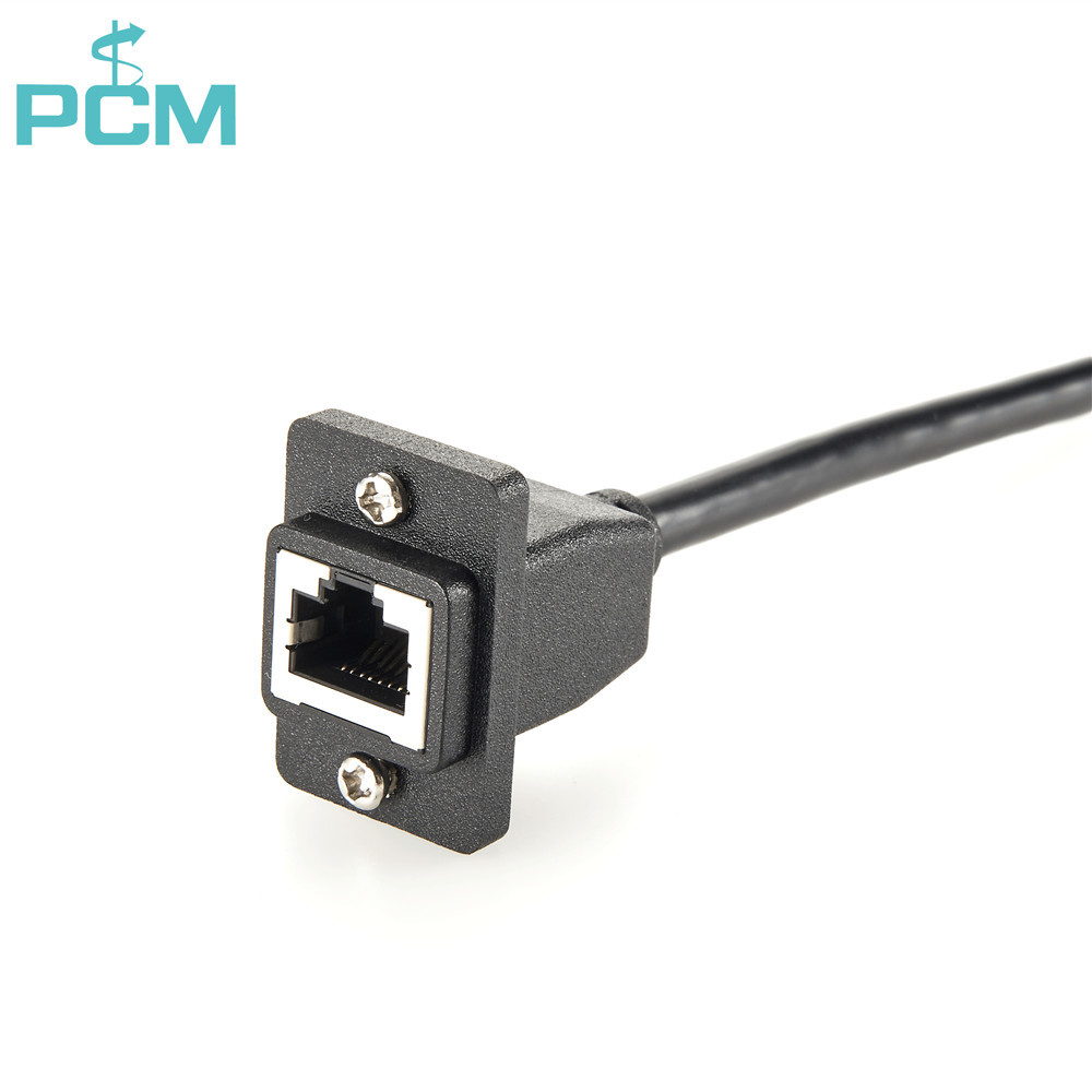 ECF Style RJ45 Panel Mount Cable