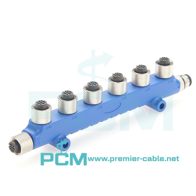 NMEA2000 6 Way Tee Connector for Marine Driving control equipment