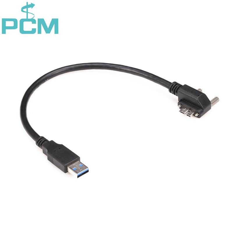 USB 3.0 Male to Micro B Left Right Angled 90 Degree