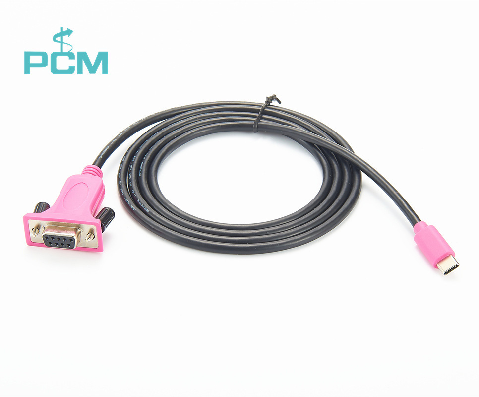USB Type C to RS-232 Serial DB9 Female Adapter Cable  