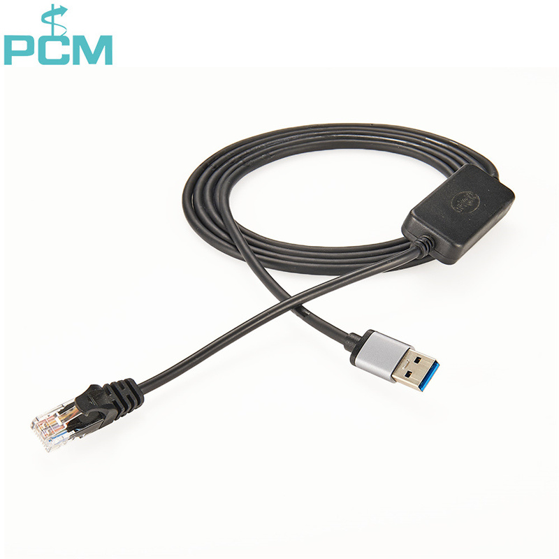 USB 2.0 Male to RJ45 Ethernet Adapter Cable