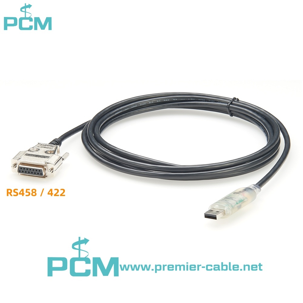 USB to DB15 RS422 Serial Converter Cable