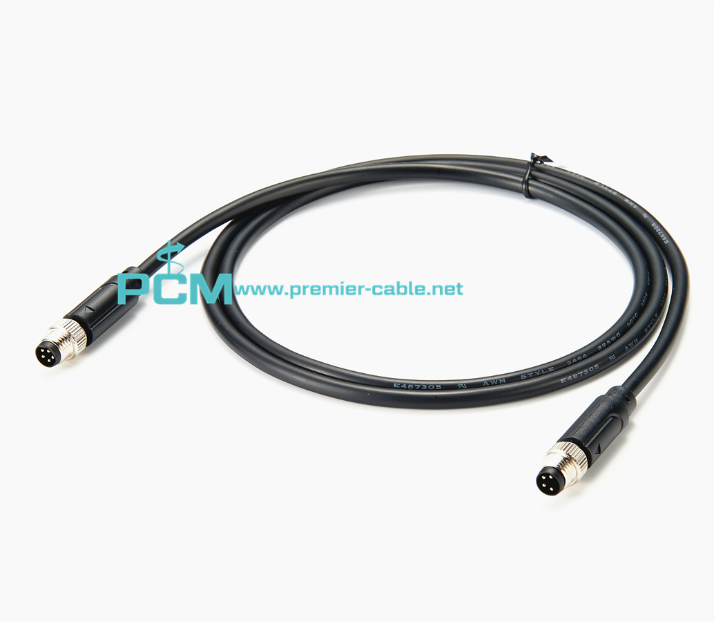 Shielded CAN BUS NMEA2000 Cable M8 A code 