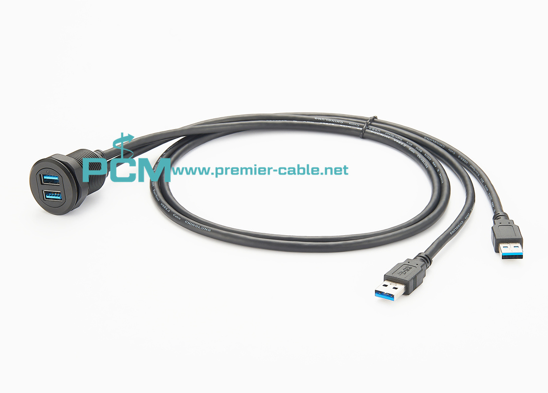 USB Extension Flush Mount Cable