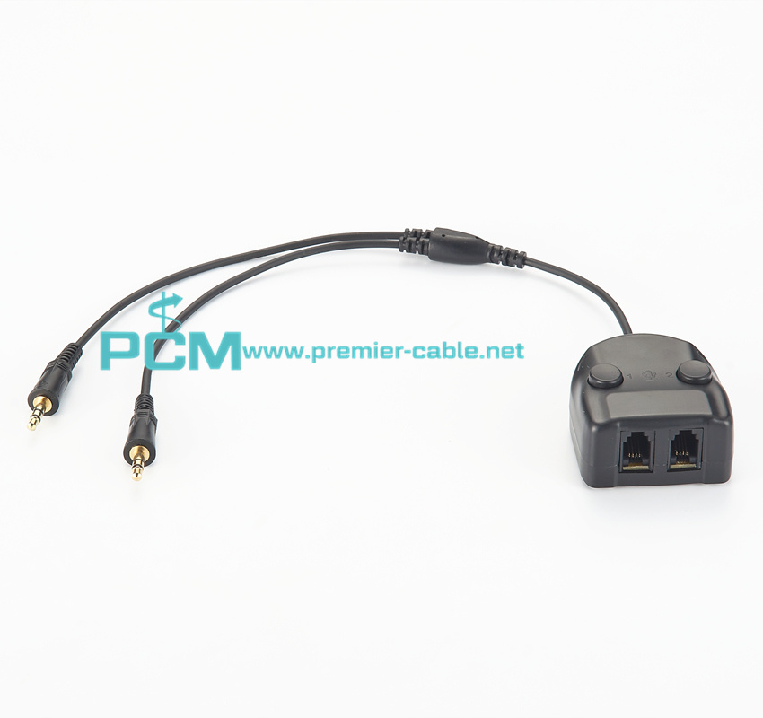 CallTel Training Box 3.5mm Headset cables