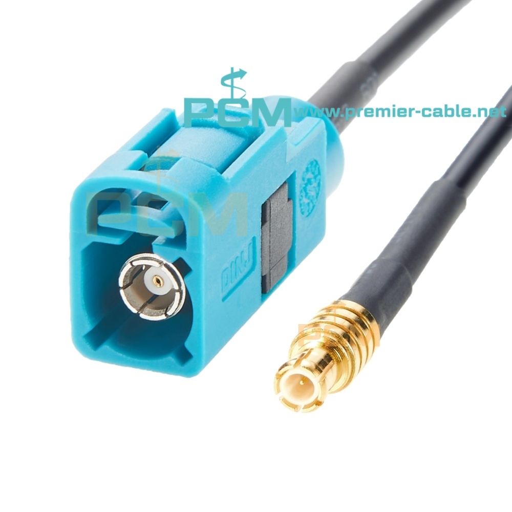 Fakra to MCX Male RF Coaxial Vehicle Antenna Cable