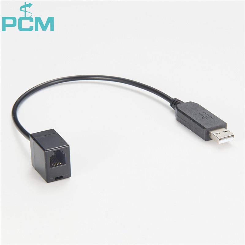 USB to RJ12 6P4C Serial Cable with FTDI Chip