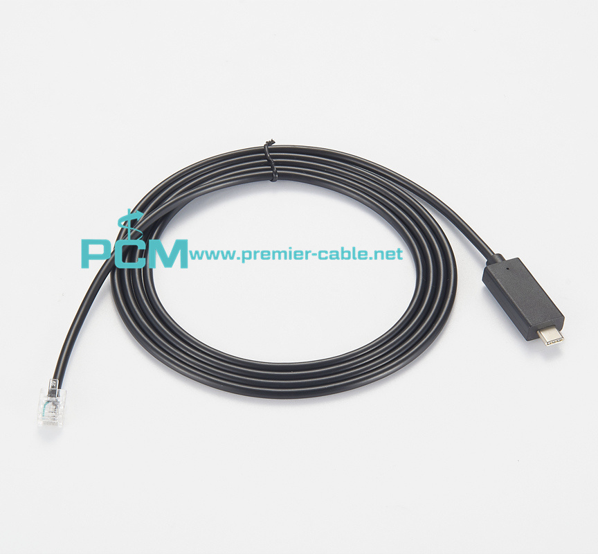Point of sales terminal cable USB to RJ11 RJ12