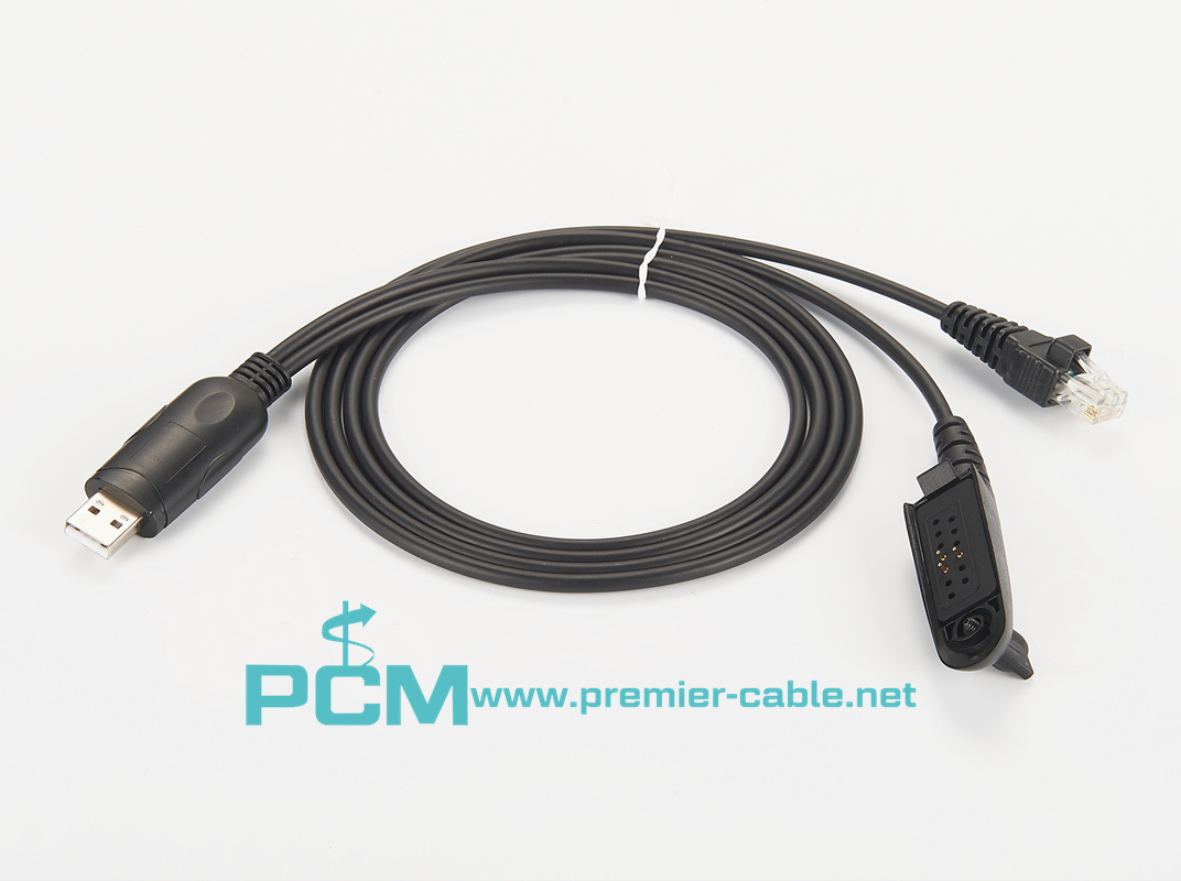 USB Programming Cable for Motorola Radio GM300 GM3188 Two Way Radio