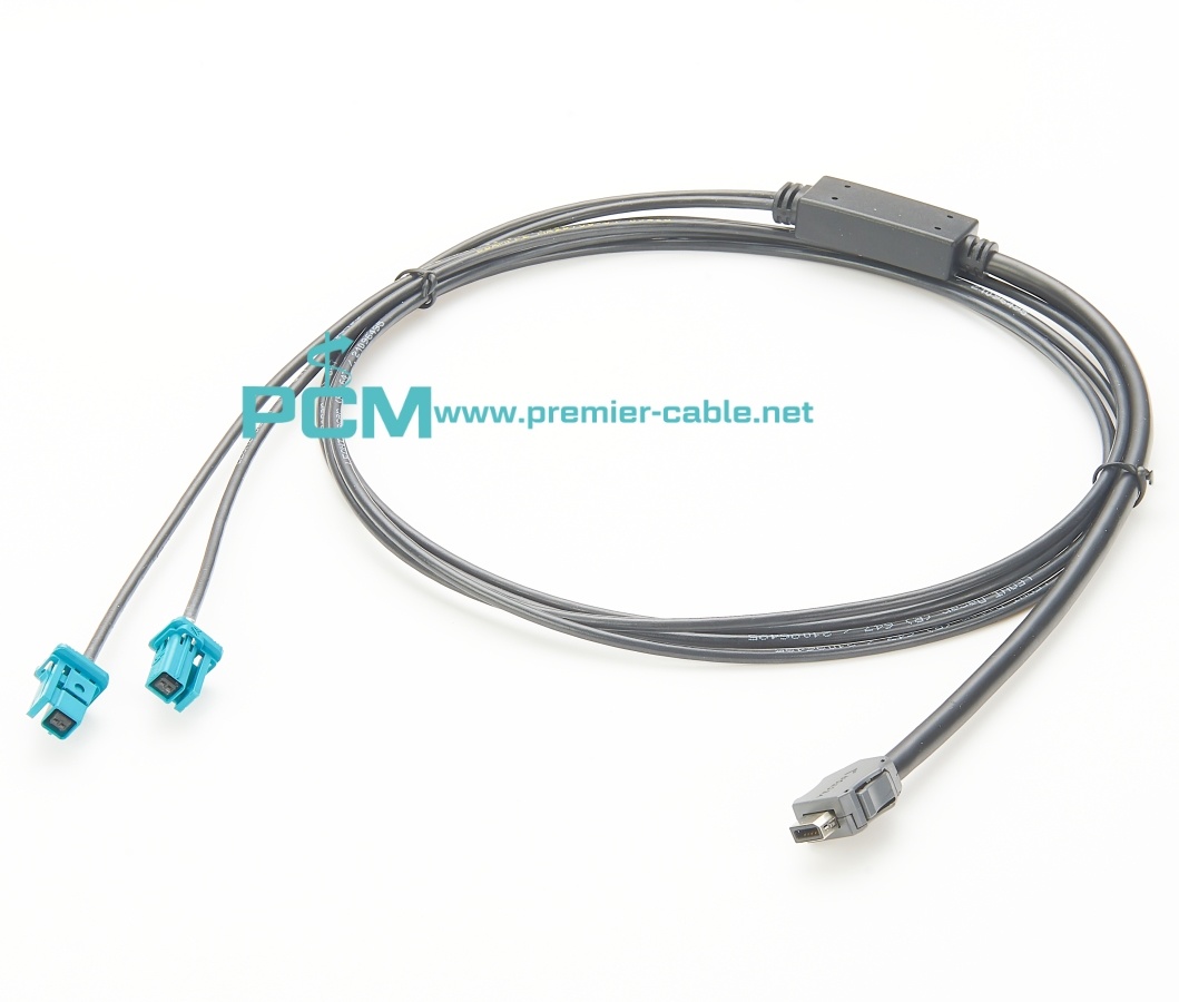 IX Industrial Ethernet plug to FAKRA Cable