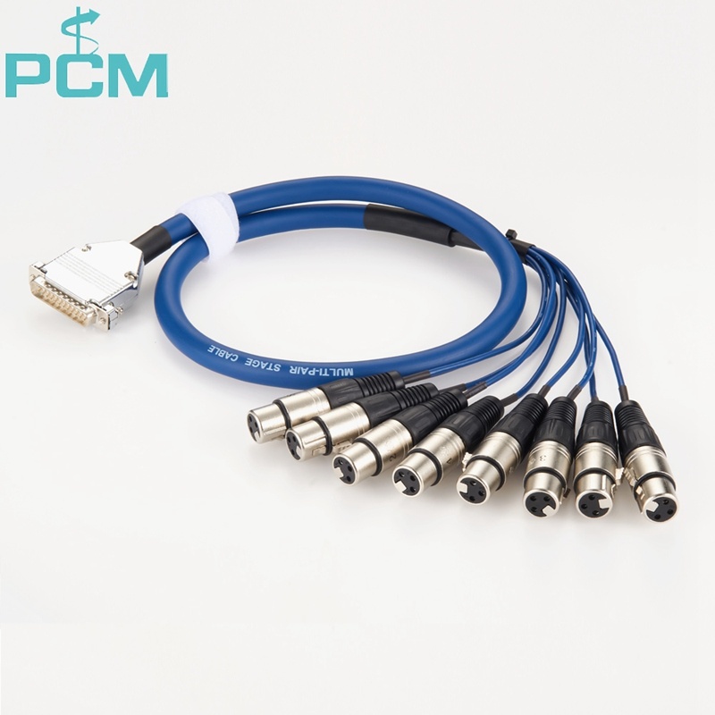 DB25 to 8 XLR Female Tascam Cable