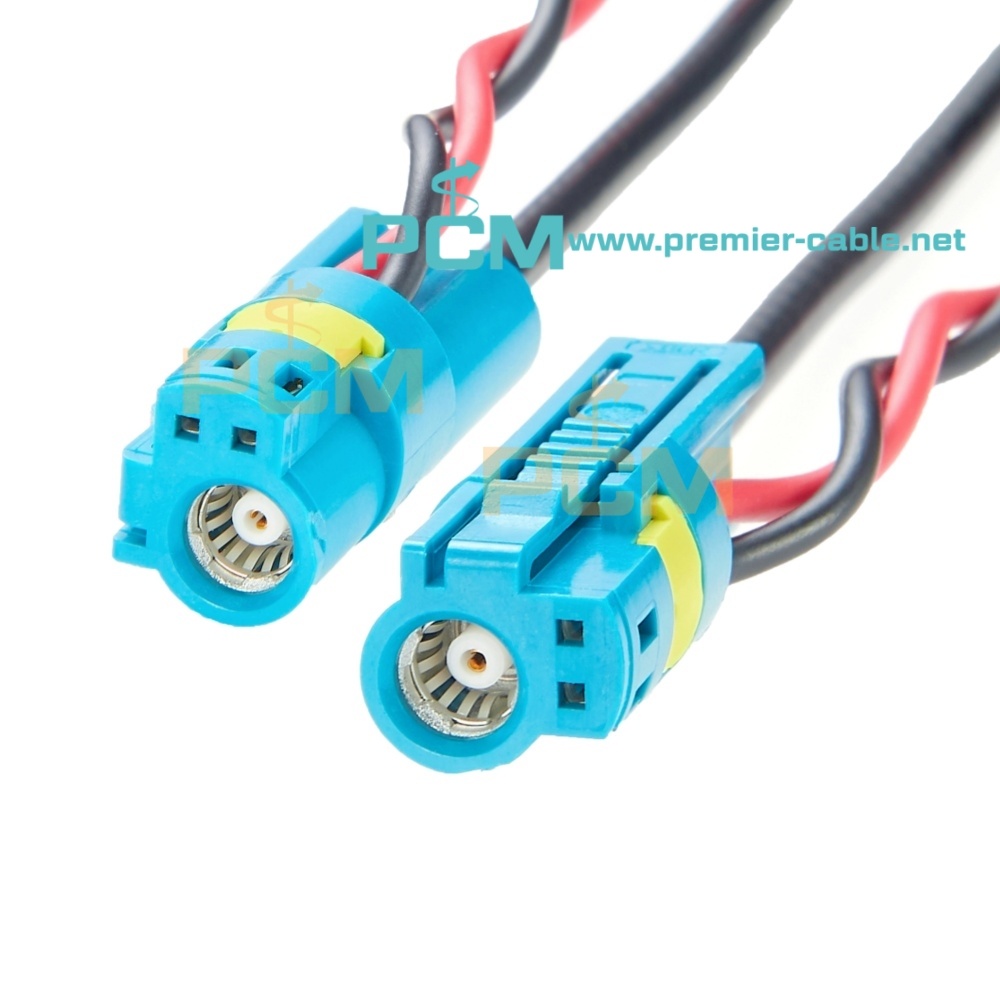 Fakra+2 Female to Female Dash Camera Cable with Power Supply