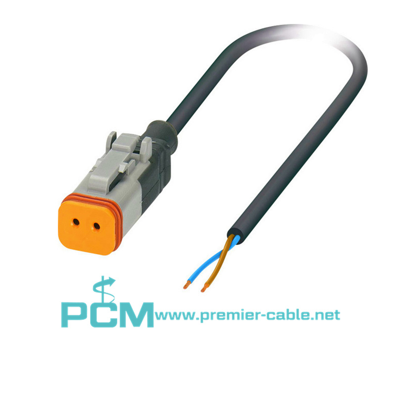  Deutsch DT06-2S IP67 Molded Cable 