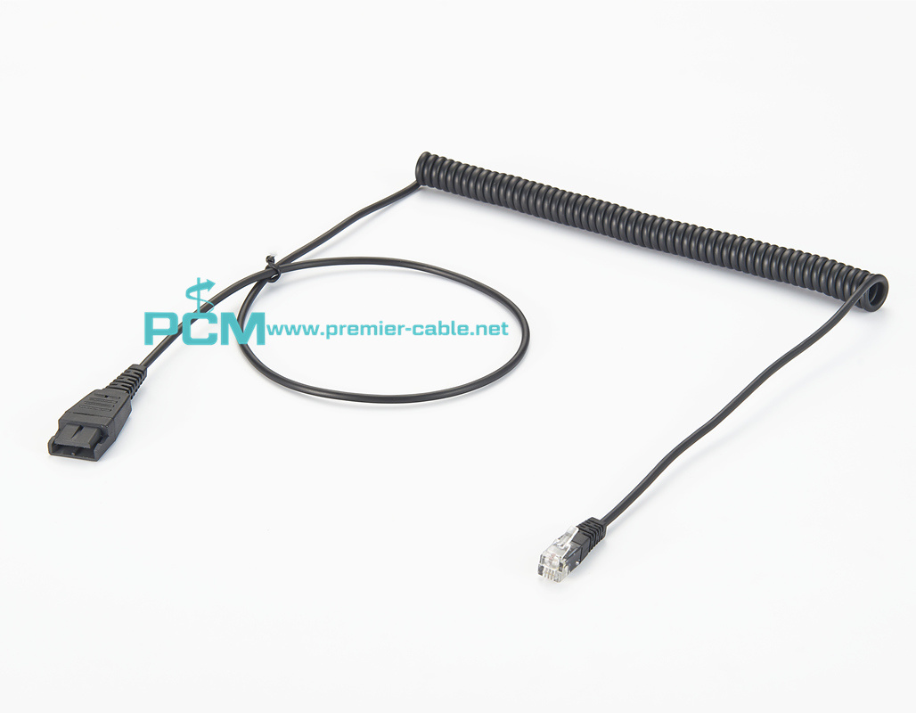 Jabra QD To RJ9 Standard Cable