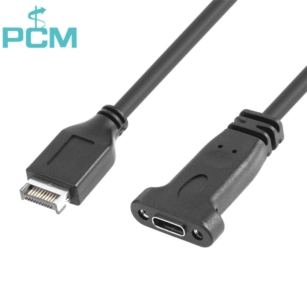 USB 3.1 Type C Front Panel Header Extension Cable