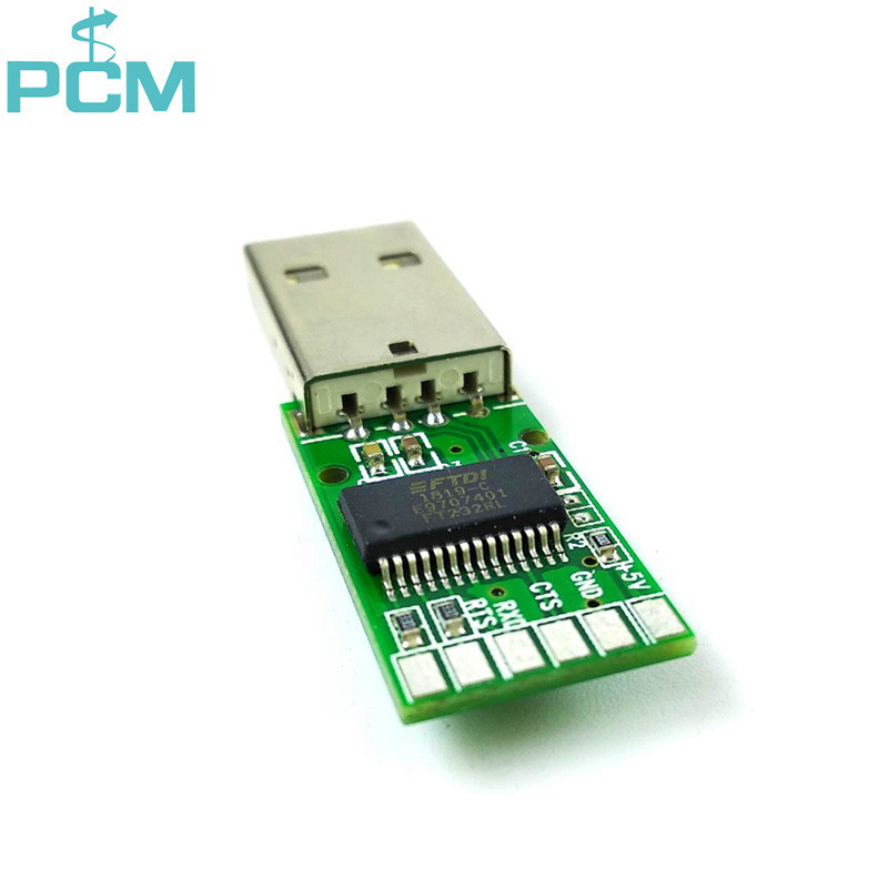 USB to RS422 serial interface PCB for cable  