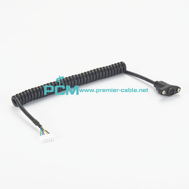 PS/2 Wired Connector Panel Mount Mini DIN-6