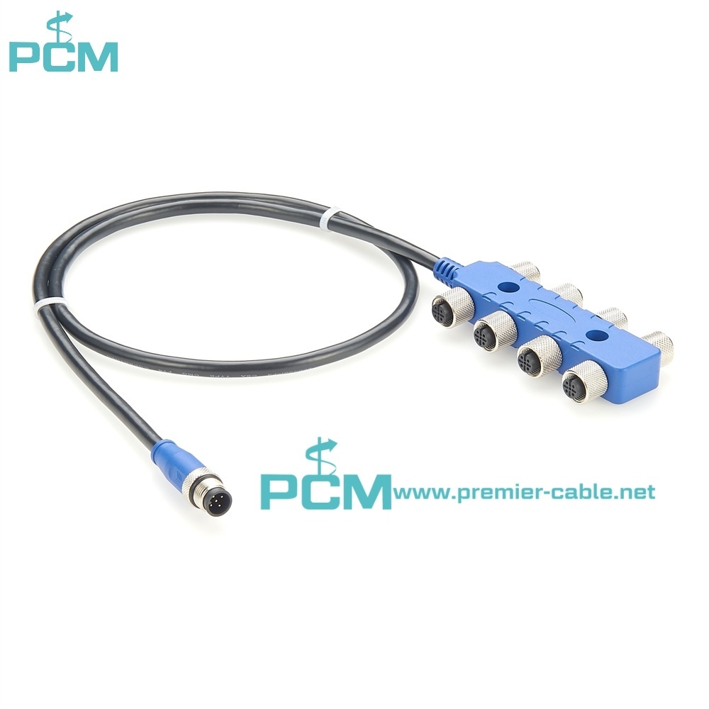 NMEA2000 8 Way Self-Contained Network Extension Cable