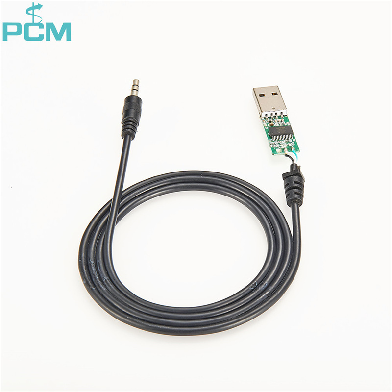 USB to UART cable Supports  3.3V UART signals 3.5mm Audio Jack