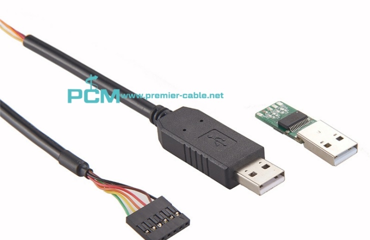 USB to 3.3V / 5V TTL Auto sensing Cable