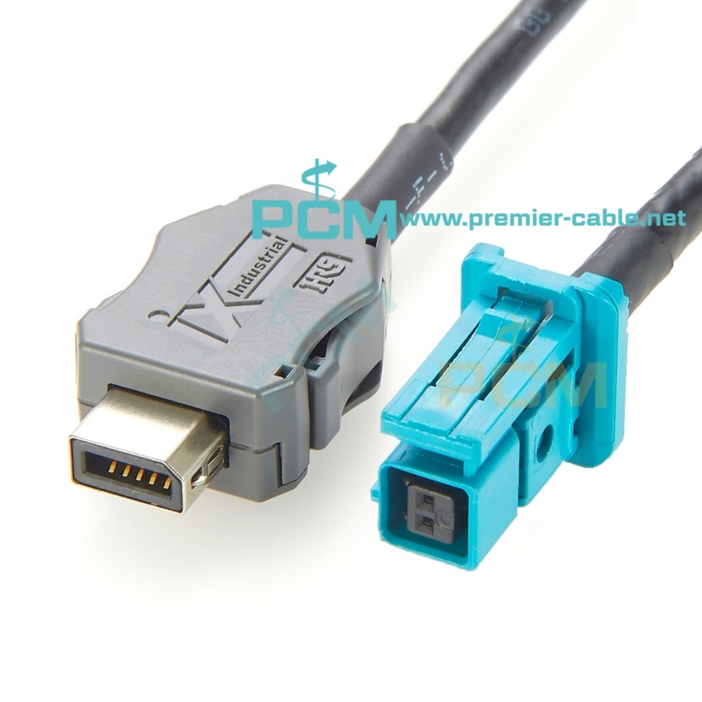 MATEnet to IX industrial Hirose Automotive Ethernet Cable
