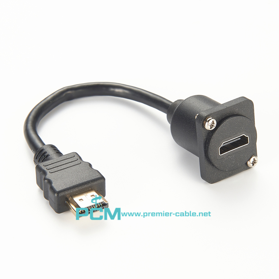 D-Typ Module, HDMI-A, Buchse / Buchse