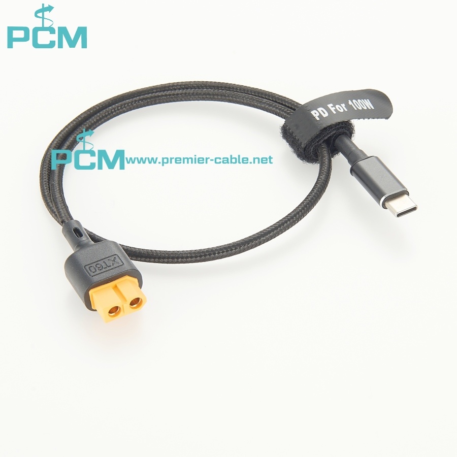 USB 3.1 Type-C to XT60 Charging Cable